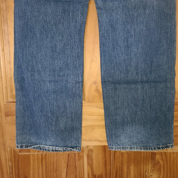 Levi's 569 Loose Straight Blue Jeans - Picture 9 of 11